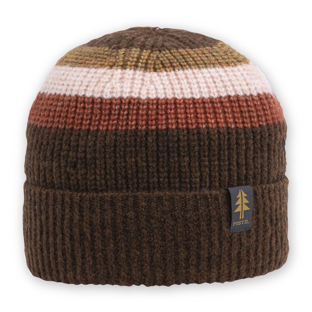 6741 Domino Beanie, Chocolate Brown